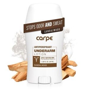 Carpe Underarm Unisex Antiperspirant and Deodorant in Sandalwood - 1.69 fl oz